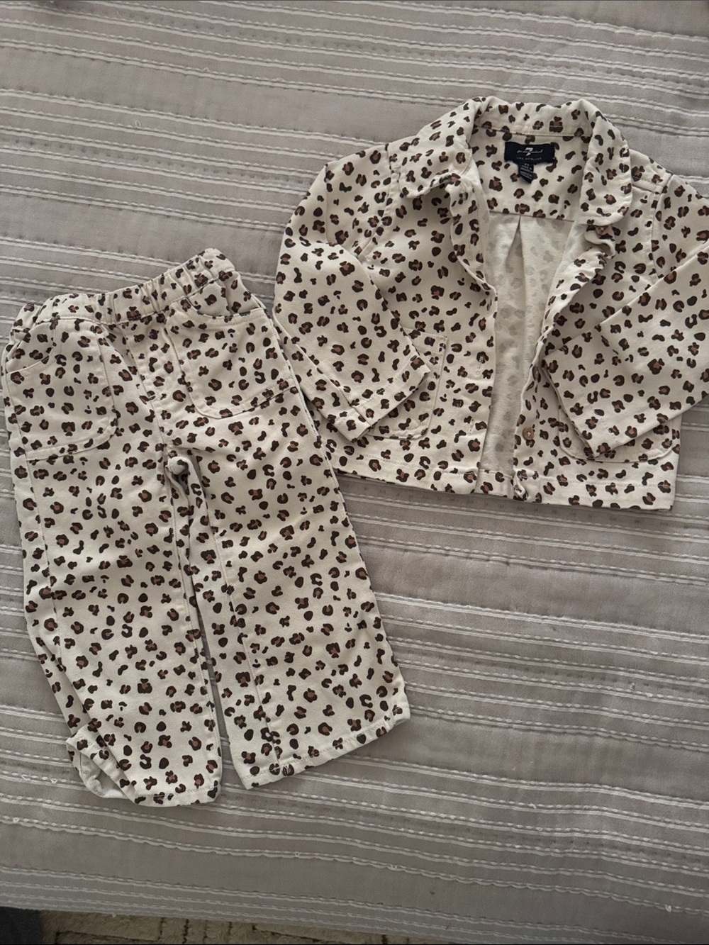7 for all mankind Toddler Jacket/Pant Set